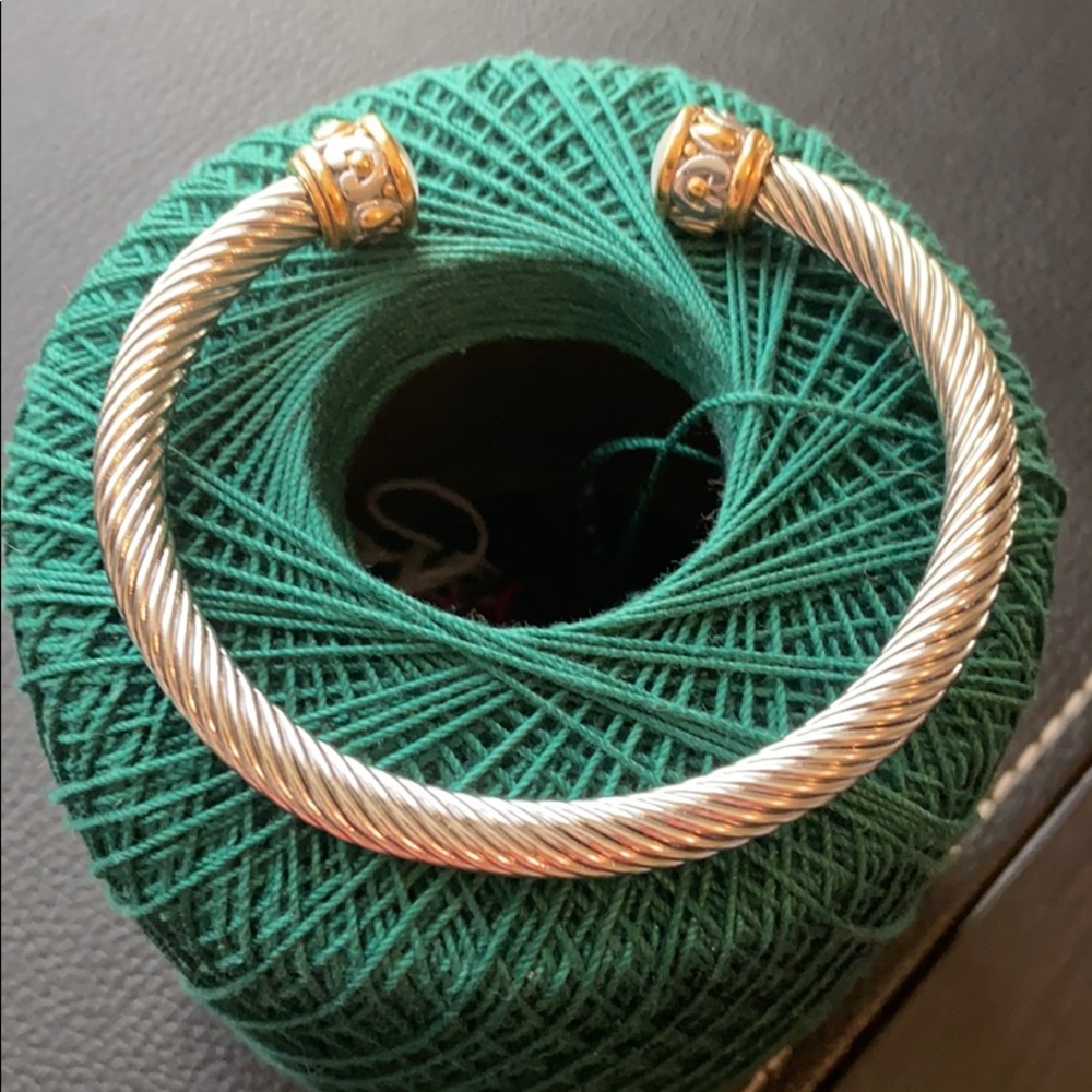 Silver and gold bracelet!